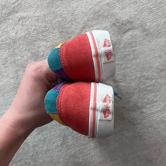 Vans Ward Sneaker - Kids' Multicolor Size 2 - Picture 5 of 9